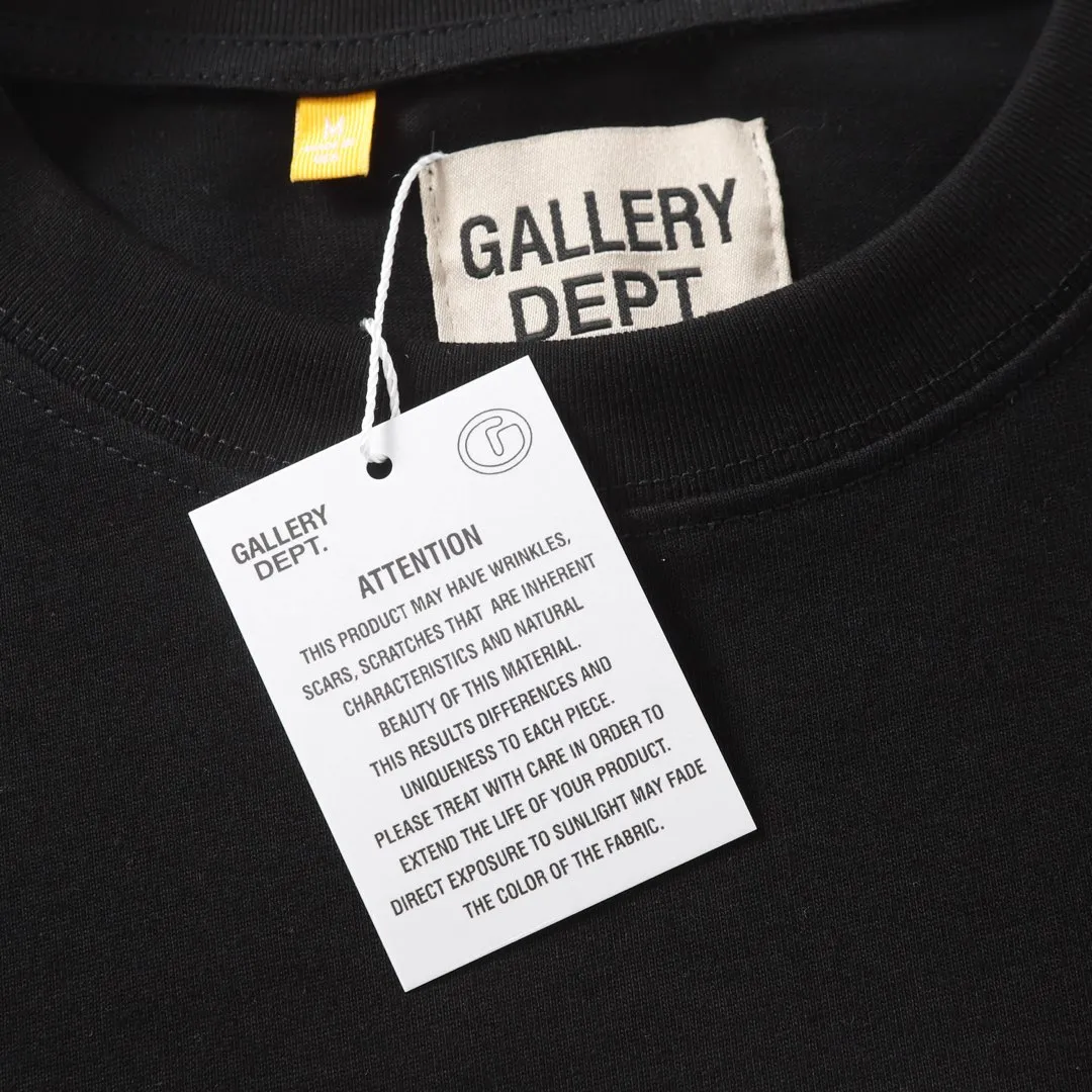 GALLERY.DEPT New Short Sleeve Model Number: 3295P110 Color: Black Gray Size: S M L XL